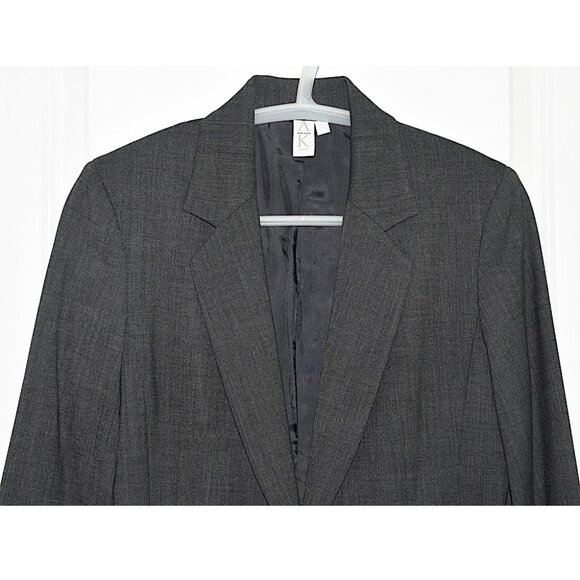 NWOT or Like New Anne Klein Vintage 90s / Y2K 95% Wool Blazer—Made in USA - Picture 2 of 8